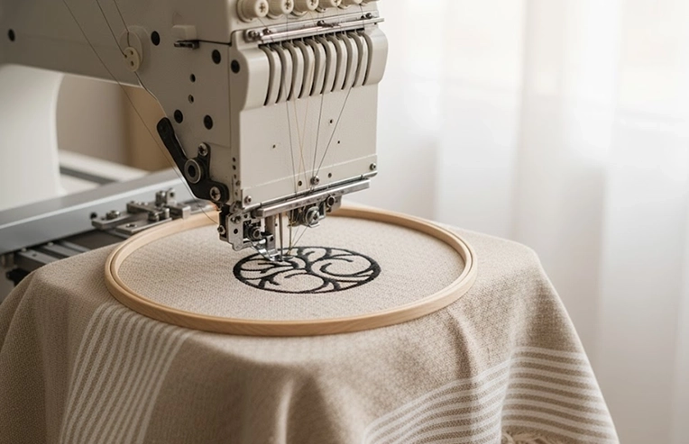 Foutas personnalisées : broderie, étiquette marque & coloris exclusifs